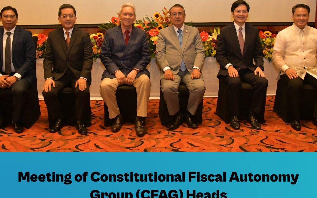 Meeting of Constitutional Fiscal Autonomy Group (CFAG) Heads