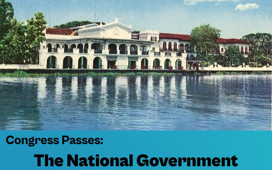 Congress Passes: The National Government Rightsizing Act